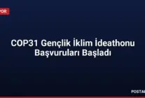 COP31 Gençlik İklim İdeathonu Başvuruları Başladı