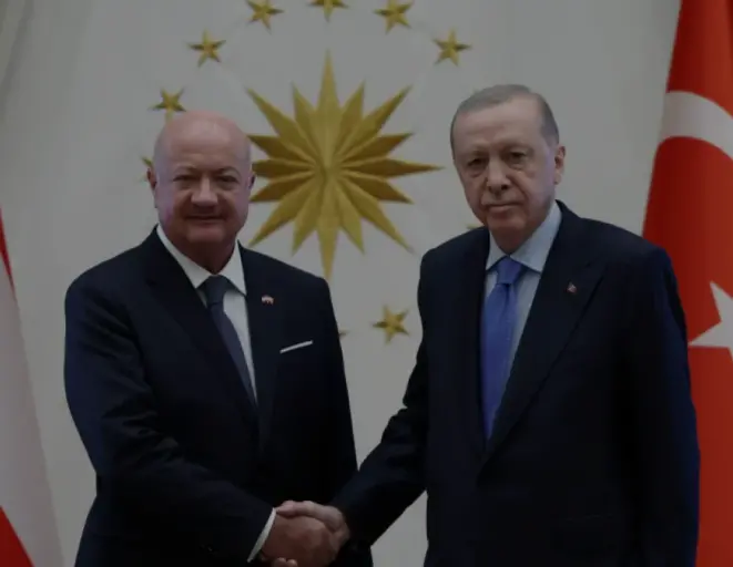 Cumhurbaşkanı Erdoğan Avusturya Başbakanı Stocker'i Külliye'de Ağırladı