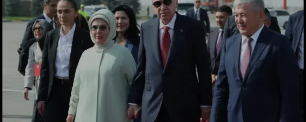 Cumhurbaşkanı Erdoğan Dünya Göçebe Oyunları İçin Bişkek'te