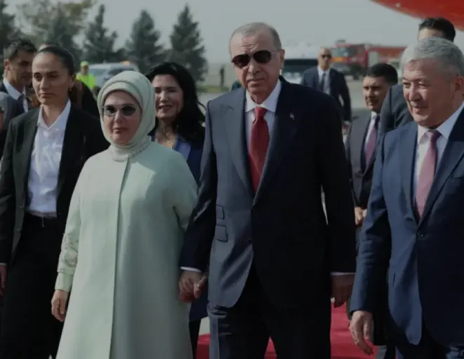 Cumhurbaşkanı Erdoğan Dünya Göçebe Oyunları İçin Bişkek'te