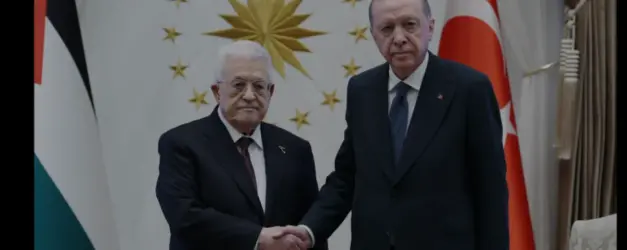 Cumhurbaşkanı Erdoğan Filistin Devlet Başkanı Abbası Ağırlıyor