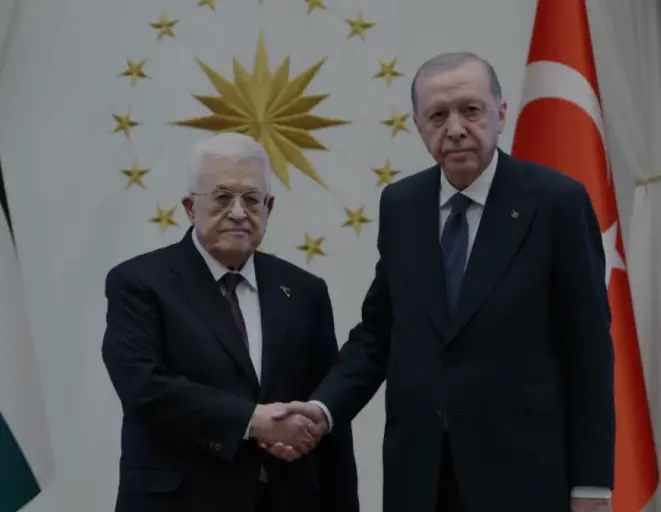 Cumhurbaşkanı Erdoğan Filistin Devlet Başkanı Abbası Ağırlıyor