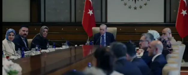 Cumhurbaşkanı Erdoğan Şehit Yakınları ve Gazileri Külliyede Kabul Etti