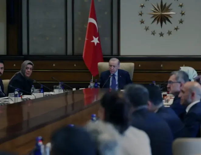Cumhurbaşkanı Erdoğan Şehit Yakınları ve Gazileri Külliyede Kabul Etti