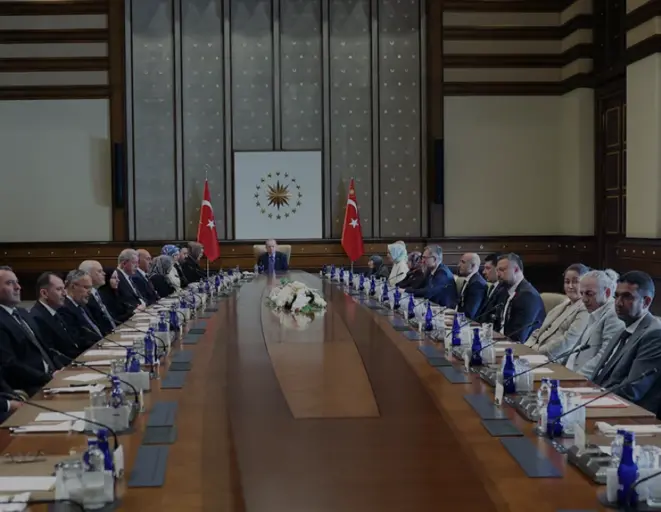 Cumhurbaşkanı Erdoğan Şehit Yakınları ve Gazilerle Bir Araya Geldi