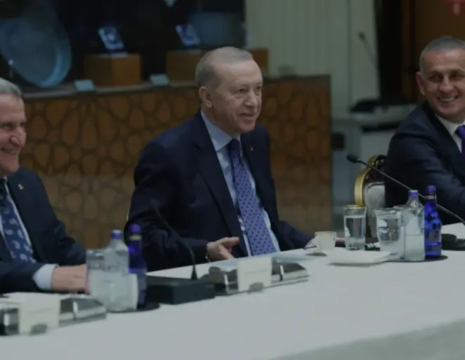 Cumhurbaşkanı Erdoğan Trendyol Süper Lige Yükselen Takımları Kabul Etti