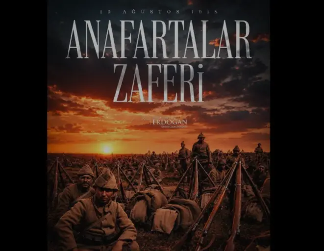 Cumhurbaşkanı Erdoğan ve İletişim Başkanı Duran'dan Anafartalar Mesajı