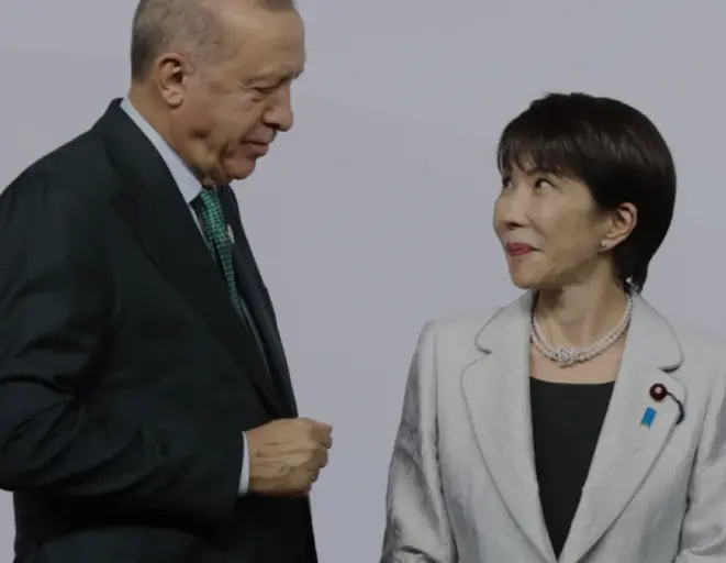 Cumhurbaşkanı Erdoğan ve Japonya Başbakanı Takaiçi Görüştü