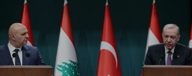Cumhurbaşkanı Erdoğan ve Lübnan Cumhurbaşkanı Avn Ankara’da Görüştü