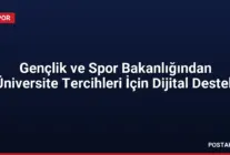 Gençlik ve Spor Bakanlığından Üniversite Tercihleri İçin Dijital Destek