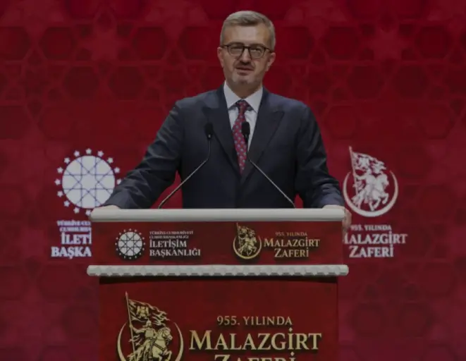 İletişim Başkanı Duran Malazgirt Zaferinin 955 Yılını Andı