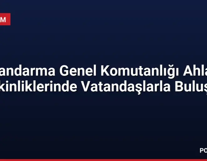 Jandarma Genel Komutanlığı Ahlat Etkinliklerinde Vatandaşlarla Buluştu