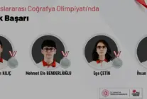 Türk Öğrenciler 22 Uluslararası Coğrafya Olimpiyatında 4 Gümüş Madalya Kazandı