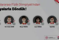 Türk Öğrenciler 56 Uluslararası Fizik Olimpiyatında 5 Gümüş Madalya Kazandı