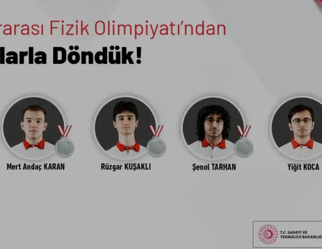 Türk Öğrenciler 56 Uluslararası Fizik Olimpiyatında 5 Gümüş Madalya Kazandı