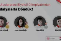 Türk Öğrenciler Uluslararası Biyoloji Olimpiyatında Dört Madalya Kazandı