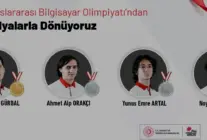 Türk Öğrencilerden 38 Uluslararası Bilgisayar Olimpiyatında Büyük Başarı