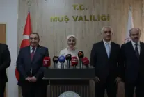 Bakan Göktaş Muşta Yeni Sosyal Yatırımların Temelini Attı