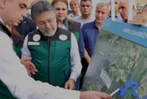 Bakan Yumaklı Edirne Çömlekköy Barajı İnşaatında İncelemelerde Bulundu