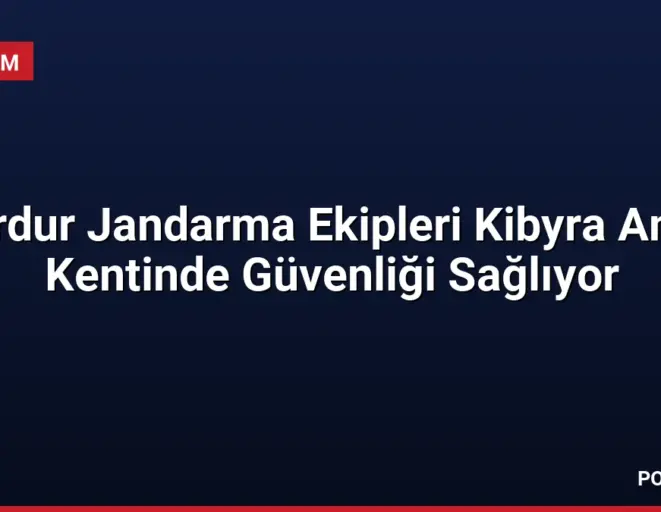 Burdur Jandarma Ekipleri Kibyra Antik Kentinde Güvenliği Sağlıyor