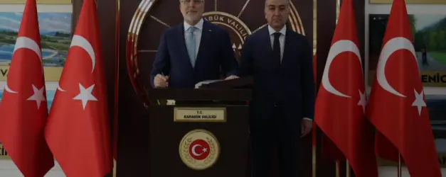 Çalışma ve Sosyal Güvenlik Bakanı Işıkhan Karabükte Temaslarda Bulundu