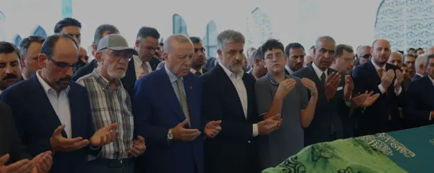 Cumhurbaşkanı Erdoğan Fatma Zehra Önenin Cenaze Törenine Katıldı