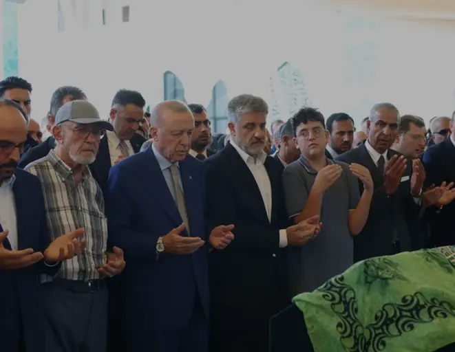 Cumhurbaşkanı Erdoğan Fatma Zehra Önenin Cenaze Törenine Katıldı