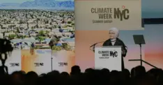 Emine Erdoğan New York İklim Haftası açılışında konuştu