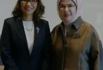 Emine Erdoğan New York Türkevi’nde Rosangela Lula da Silva ile görüştü