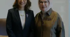 Emine Erdoğan New York Türkevi’nde Rosangela Lula da Silva ile görüştü