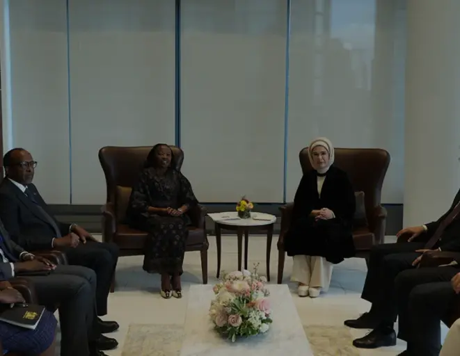 Emine Erdoğan Türkevi'nde Rachel Ruto ile bir araya geldi
