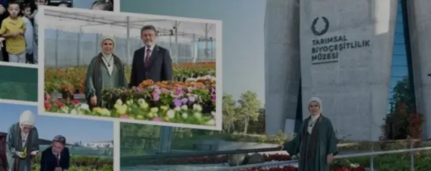 Emine Erdoğan Türkiye Milli Botanik Bahçesi ve Müzesini İnceledi
