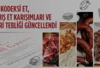 Et Ürünleri Tebliğinde Yeni Dönem Başladı