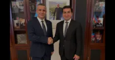 Hikmet Hacıyev ve Ferhat Pirinççi Stratejik İletişim İçin Bir Araya Geldi