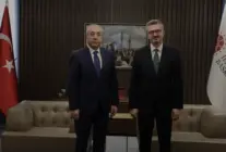 İletişim Başkanı Duran FAO Genel Direktör Adayı Eker ile Görüştü