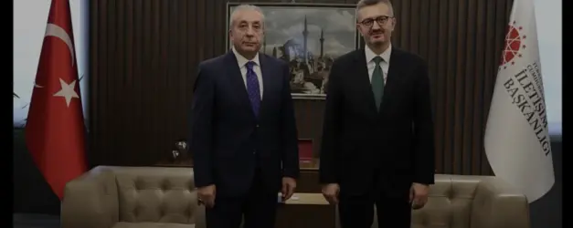 İletişim Başkanı Duran FAO Genel Direktör Adayı Eker ile Görüştü