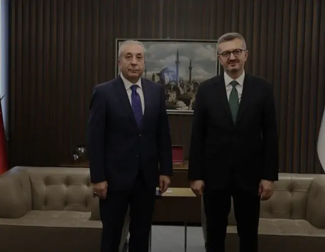 İletişim Başkanı Duran FAO Genel Direktör Adayı Eker ile Görüştü