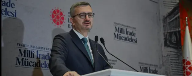İletişim Başkanı Duran Vesayetle Mücadele Vurgusu Yaptı