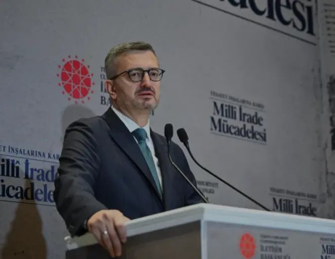 İletişim Başkanı Duran Vesayetle Mücadele Vurgusu Yaptı