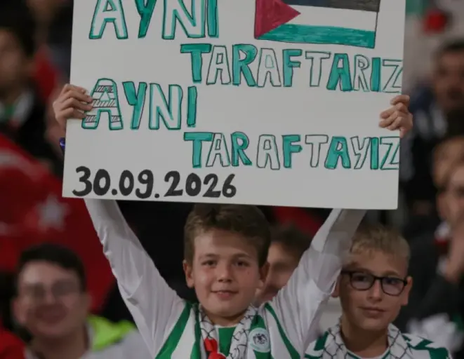 Konyaspor ve Filistin Milli Takımı Dostluk Maçında Buluştu