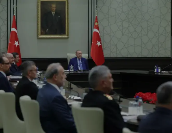 MGK Toplantısında Bölgesel Güvenlik ve Terörle Mücadele Mesajı