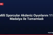Milli Sporcular Akdeniz Oyunlarını 111 Madalya ile Tamamladı