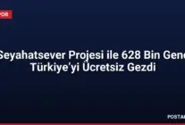 Seyahatsever Projesi ile 628 Bin Genç Türkiye’yi Ücretsiz Gezdi