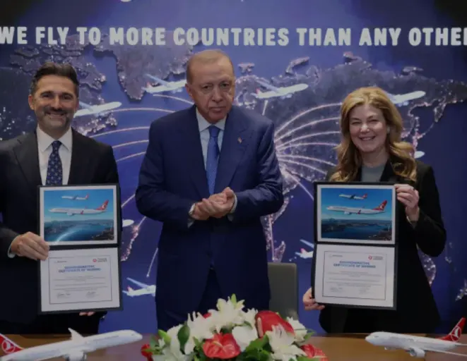 Türk Hava Yolları ve Boeing Arasında Dev Uçak Siparişi Anlaşması