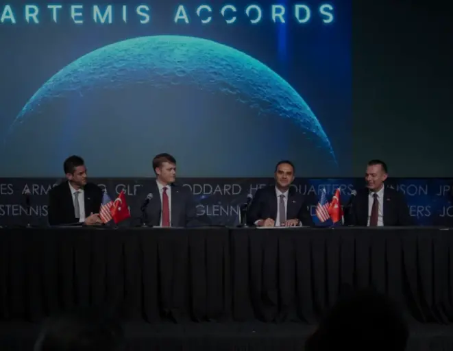 Türkiye Artemis Mutabakatı'nın 71'inci İmzacısı Oldu