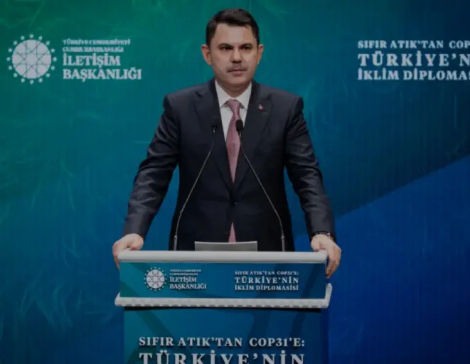 Bakan Murat Kurum COP31 İklim Zirvesi İçin Yol Haritasını Açıkladı