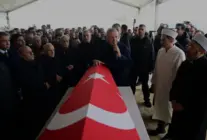 Cumhurbaşkanı Erdoğan Dündar Ziya Gültekin için düzenlenen cenazeye katıldı