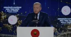 Cumhurbaşkanı Erdoğan Halkalı Kapıkule Hızlı Tren Hattını Açtı