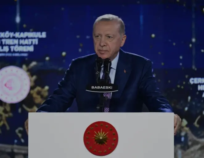 Cumhurbaşkanı Erdoğan Halkalı Kapıkule Hızlı Tren Hattını Açtı