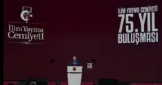 Cumhurbaşkanı Erdoğan İlim Yayma Cemiyeti 75 Yıl Buluşmasına Katıldı